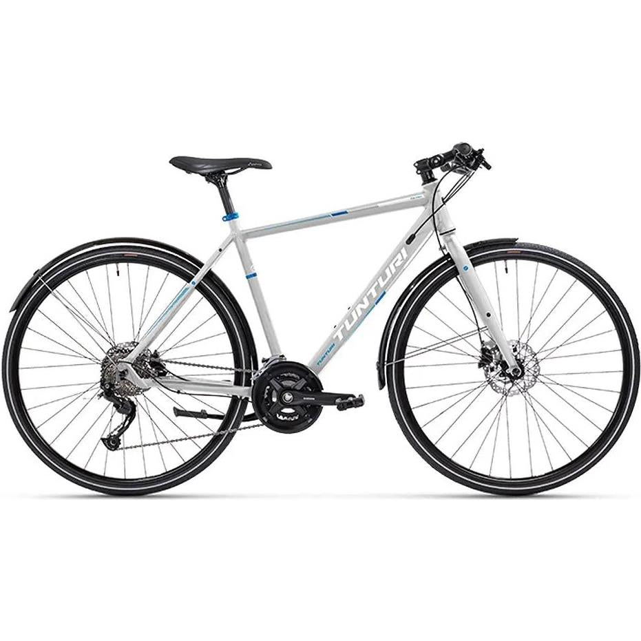 Cityhybrid Tunturi RX700 High Grey/White/Blue