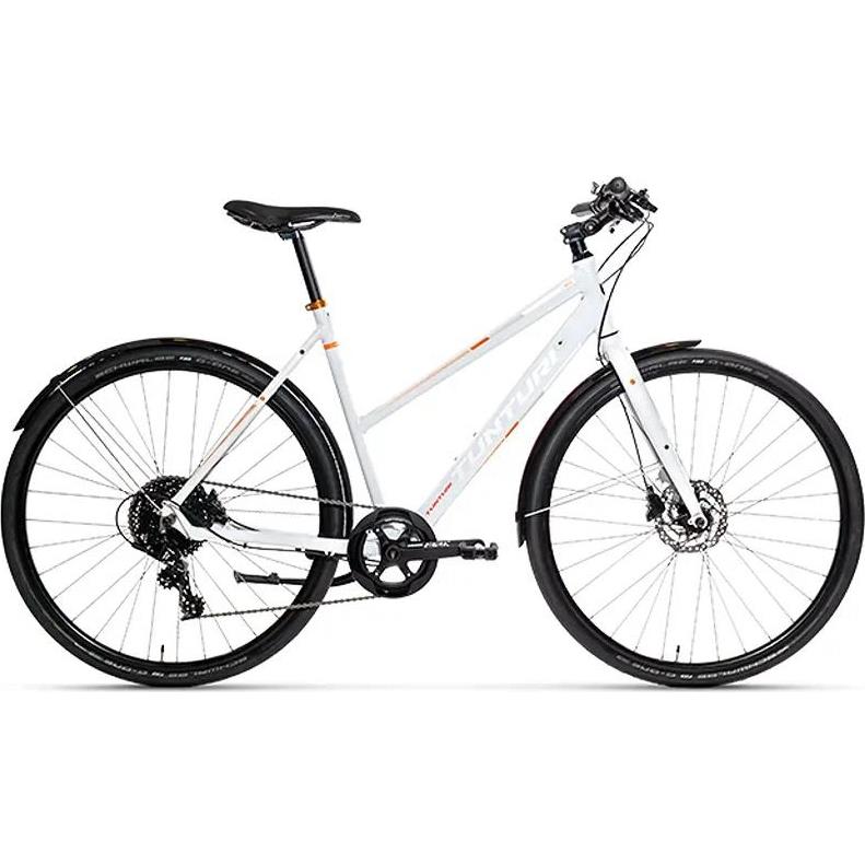 Cityhybrid Tunturi RX900 Mid White/Grey/Orange