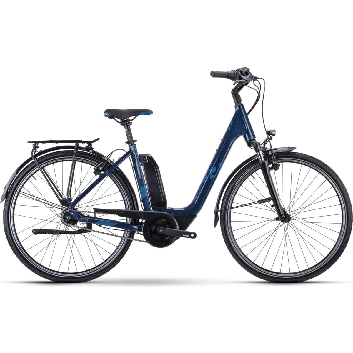 Elcykel Dam Raymon CityRay E 2.0 CB Low Dark Blue/Blue