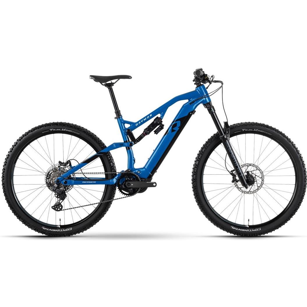 El MTB Raymon TrailRay 140E 9.0 Newblue/Black/White