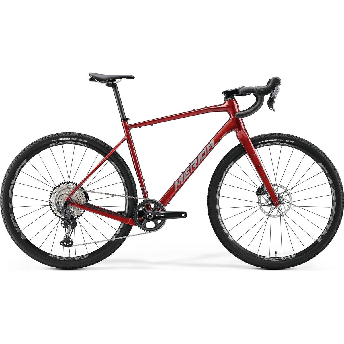Gravel Bike Merida Silex 700 Dark Strawberry/Grey