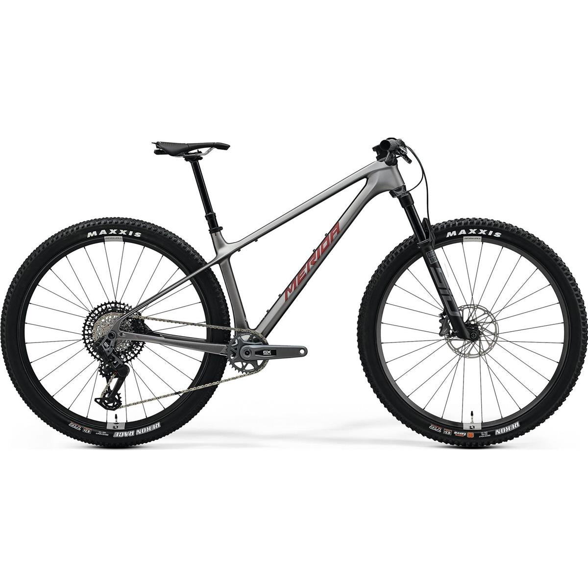 Hardtail MTB Merida Big.Nine TR 8000 Silk Gunmetal Grey/Red