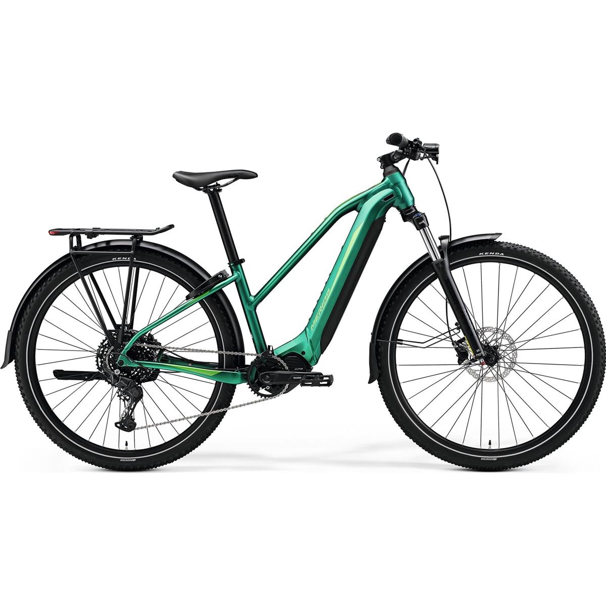 Hybridcykel El Merida eBig.Tour 400 EQ Matt Evergreen/Green
