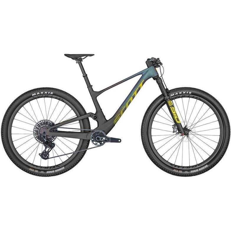 Heldämpad MTB Scott Spark RC World Cup TR SAMPLE Prizm Purple Green