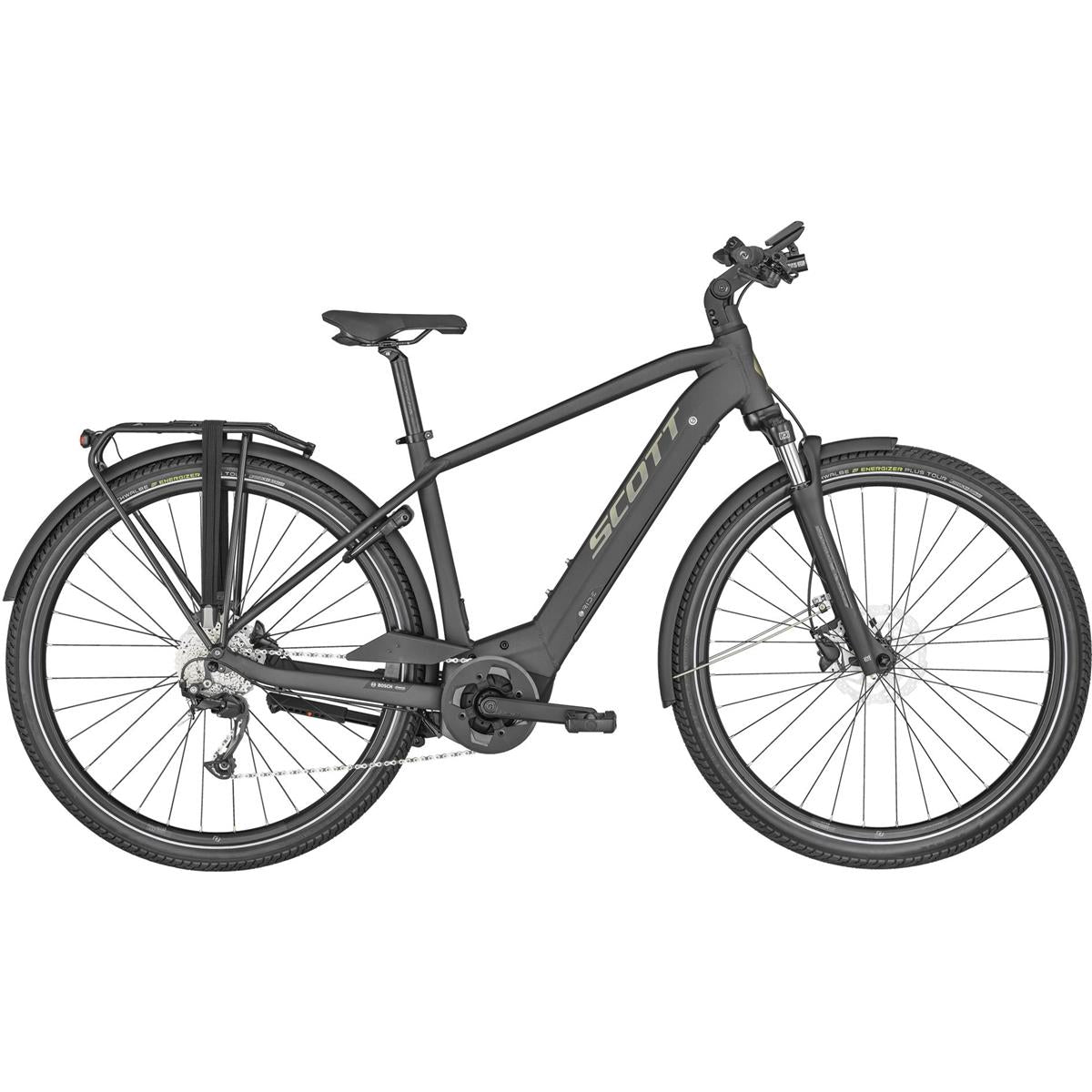 Elcykel hybrid Scott Sub Tour eRIDE 20 Men SAMPLE Dark Anodized Grey
