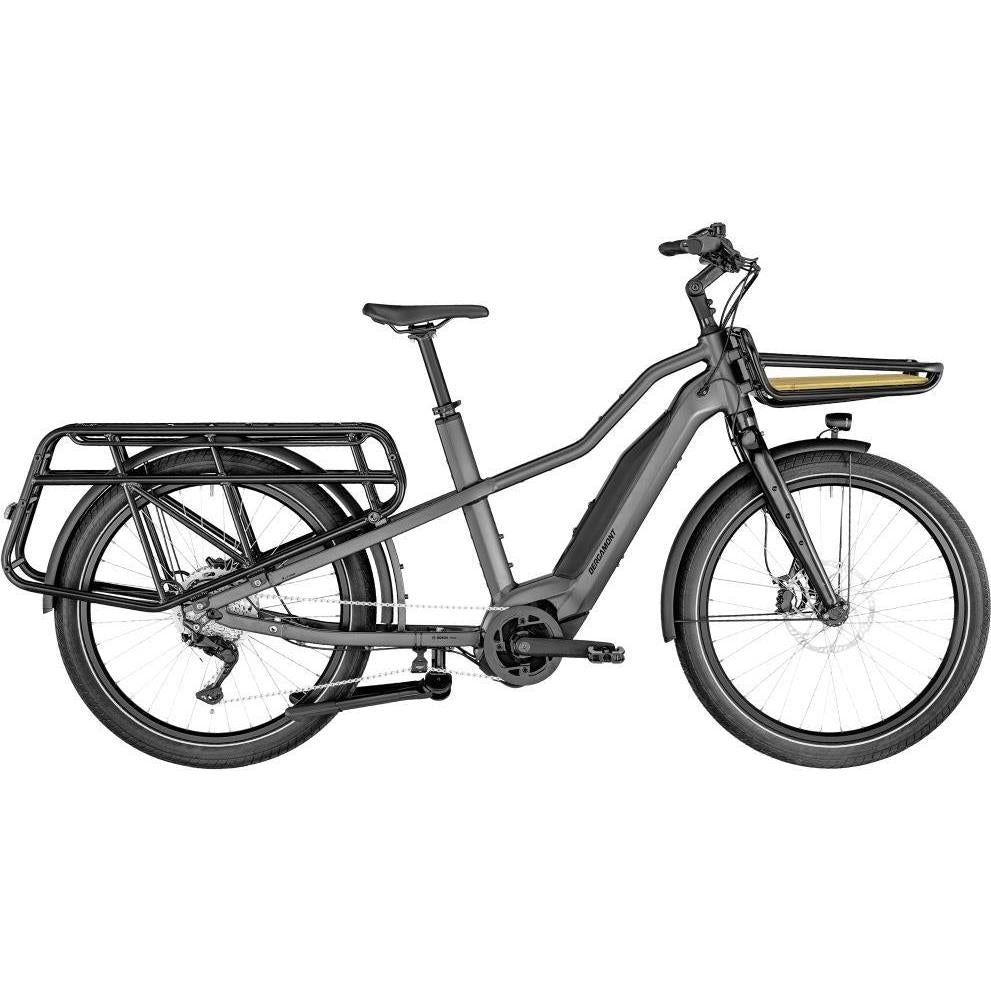 Lastcykel El Bergamont E-Cargoville LT Edition SAMPLE Matt Anthracite Grey