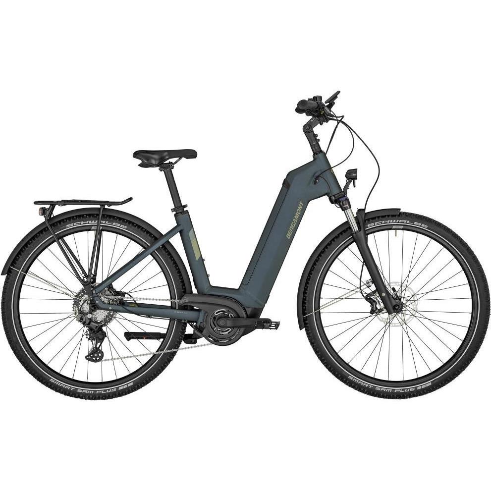 Elcykel hybrid Bergamont E-Horizon SUV Country Wave SAMPLE Matt Dark Petrol Blue
