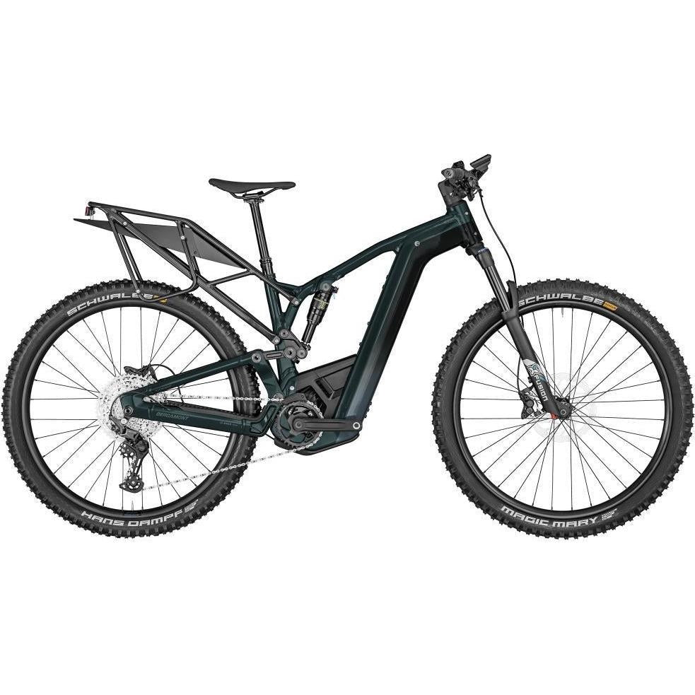 El MTB Bergamont E-Trailster 130 Tour SAMPLE Shiny Petrol Blue
