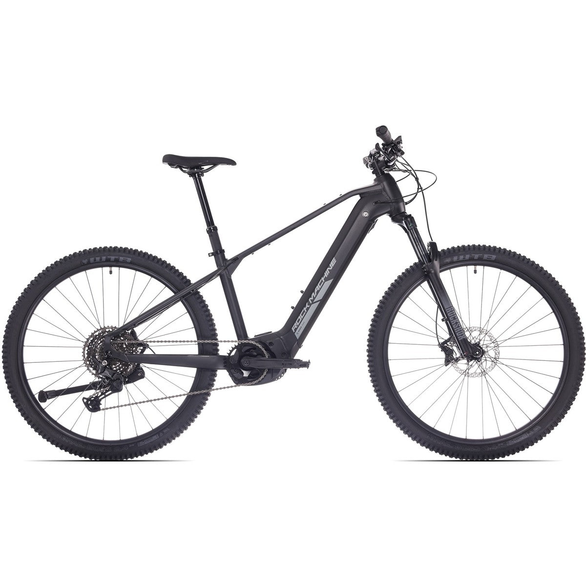El MTB Rock Machine eBlizz B90 Matte Black