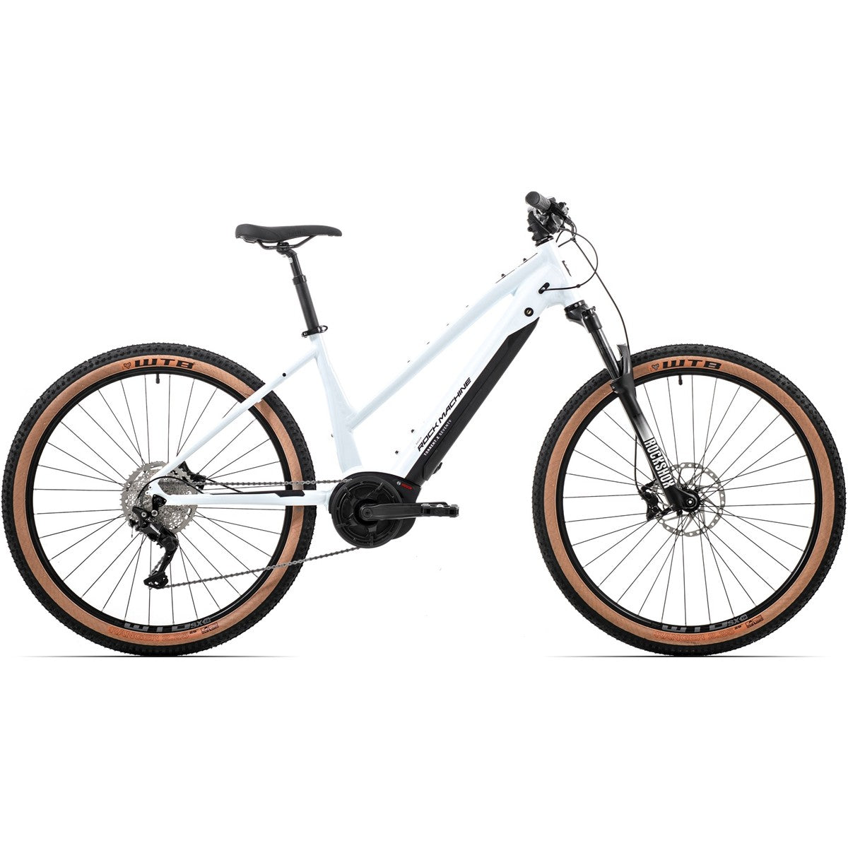 El MTB Rock Machine Torrent e70-29 B Easy Entry Gloss White/Black