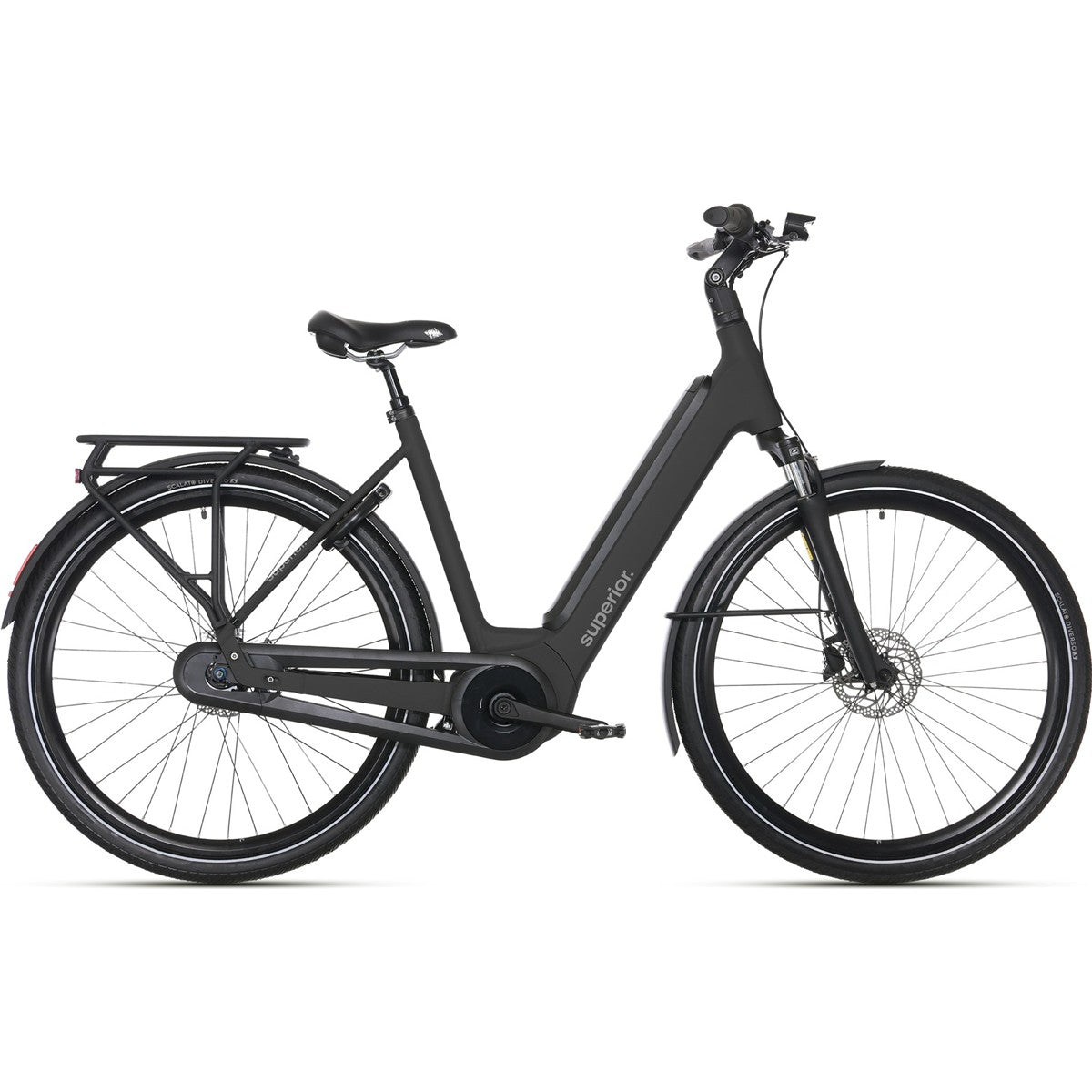 Hybridcykel el Superior eWAY 6.0 Matte Black