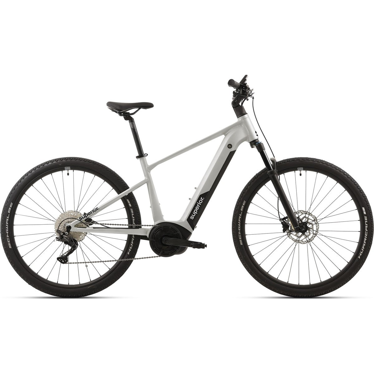 El MTB Superior eXC 6.3 Matte Silver