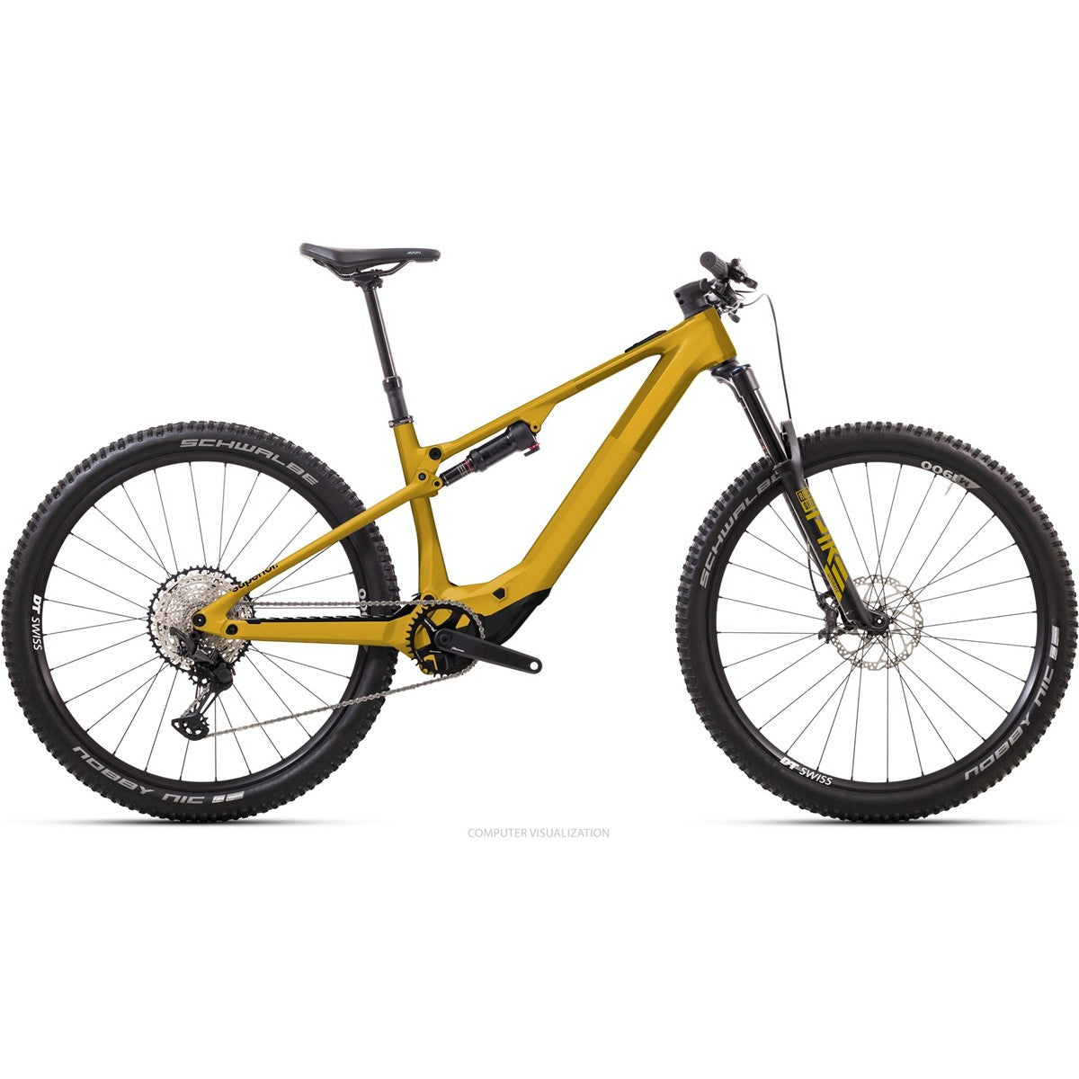 El MTB Superior iXF 9.2 Matte Mustard