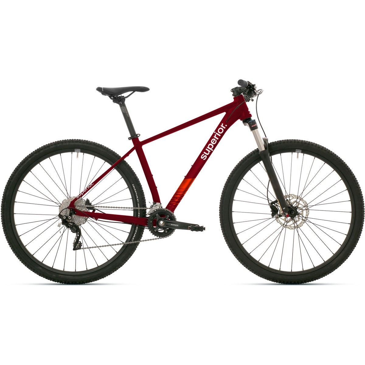 Hardtail MTB Superior XC 6.5 Matte Dark Red/Red