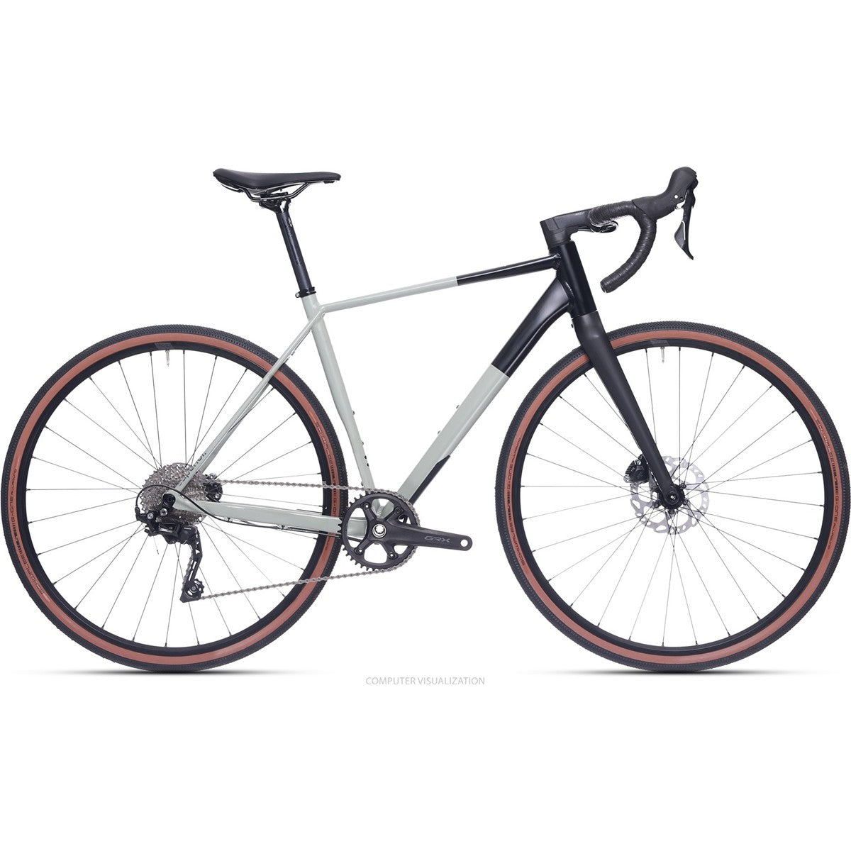 Gravel bike Superior XR 6.3 GR Matte Green Grey/Black