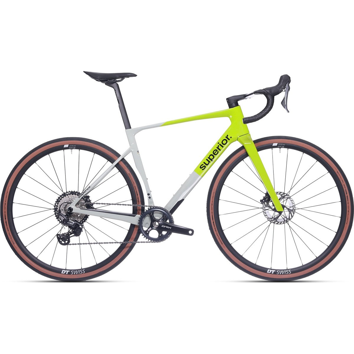 Gravel bike Superior XR 9.7 GR Gloss Grey/Racing Yellow