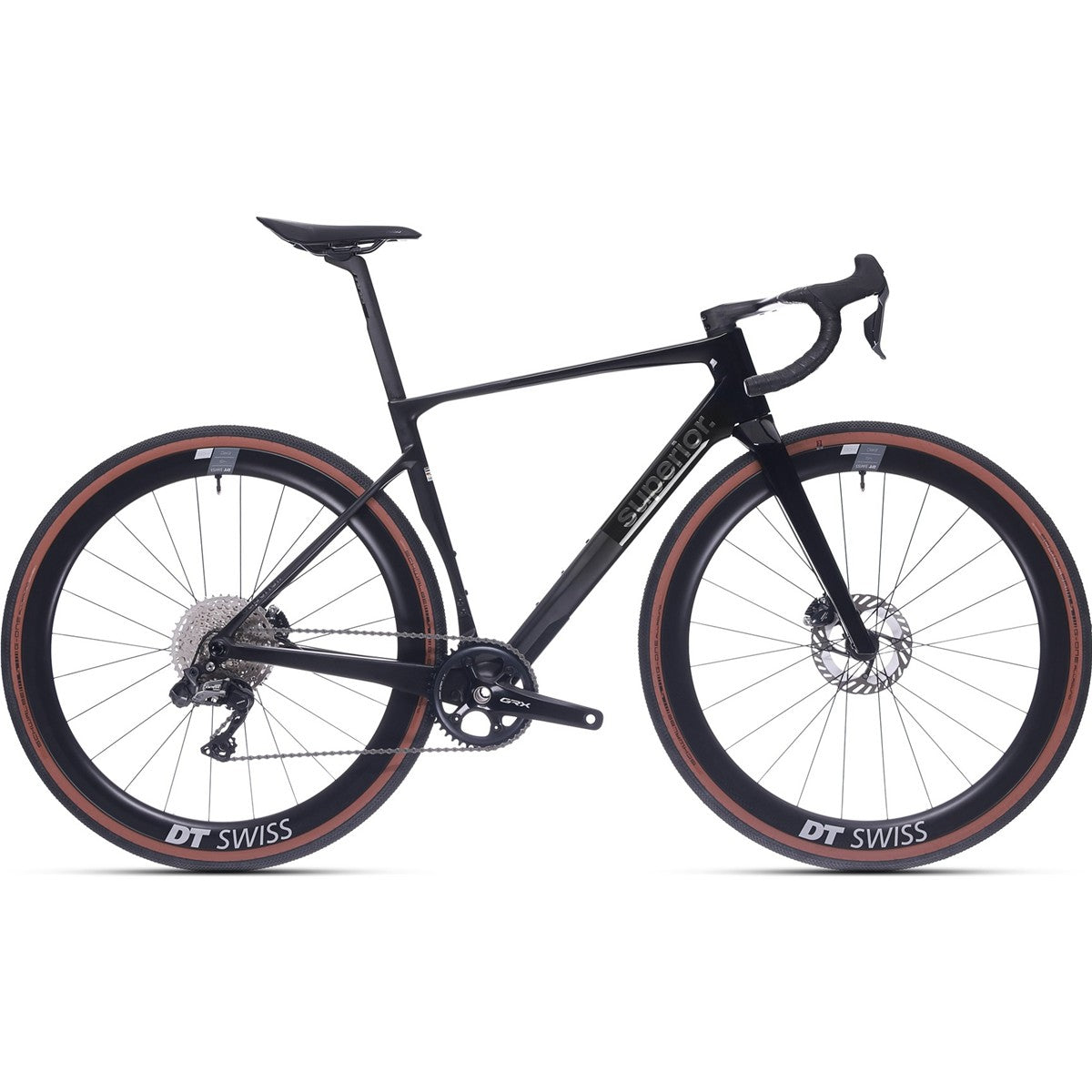 Gravel bike Superior XR 9.8 GR Matte Carbon/Gloss Black