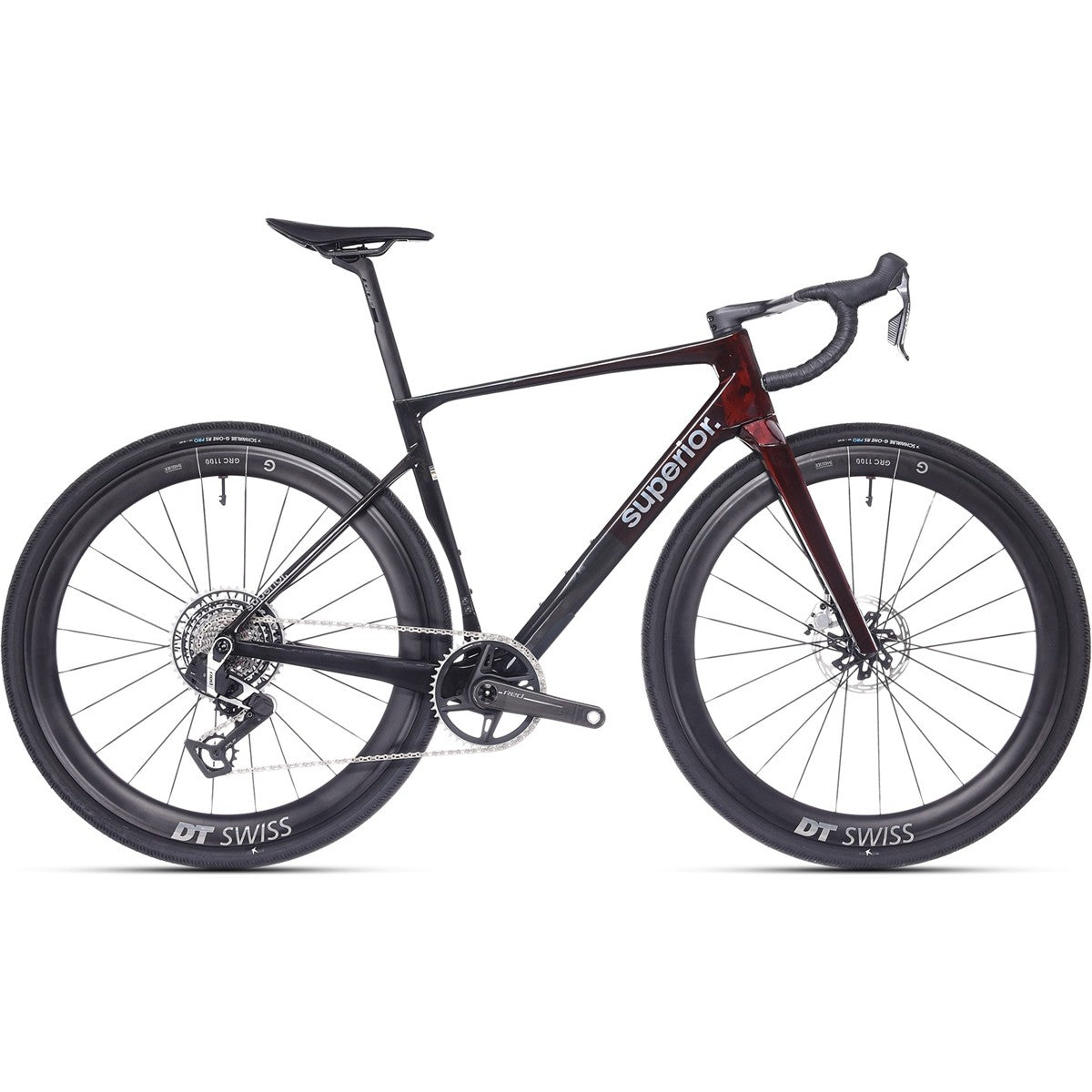 Gravel bike Superior XR 9.9 GR LTD Matte Carbon/Gloss Red