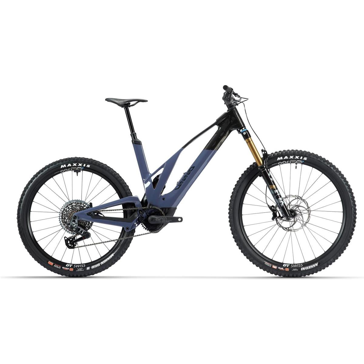 El MTB Unno MITH Race Glossy Black/Ocean Shade