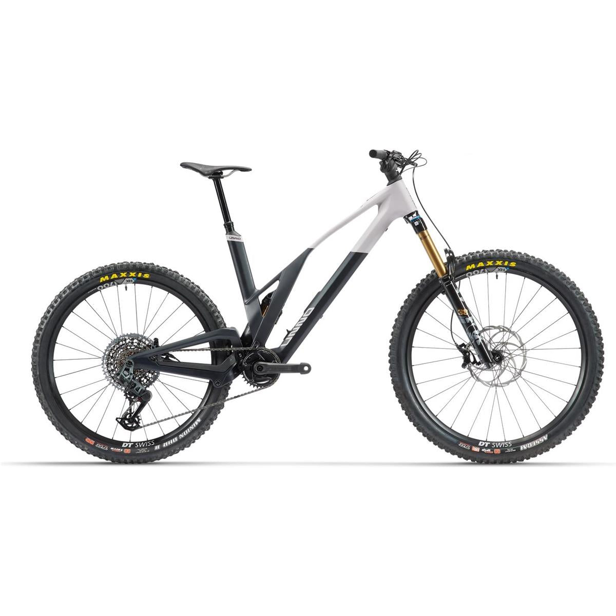 El MTB Unno IKKI Race Purplish Grey/Matte Black