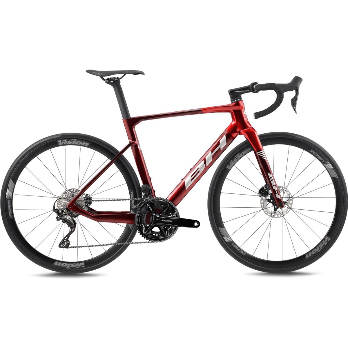 Racercykel allround BH Rs1 3.5 Red/Copper/Red