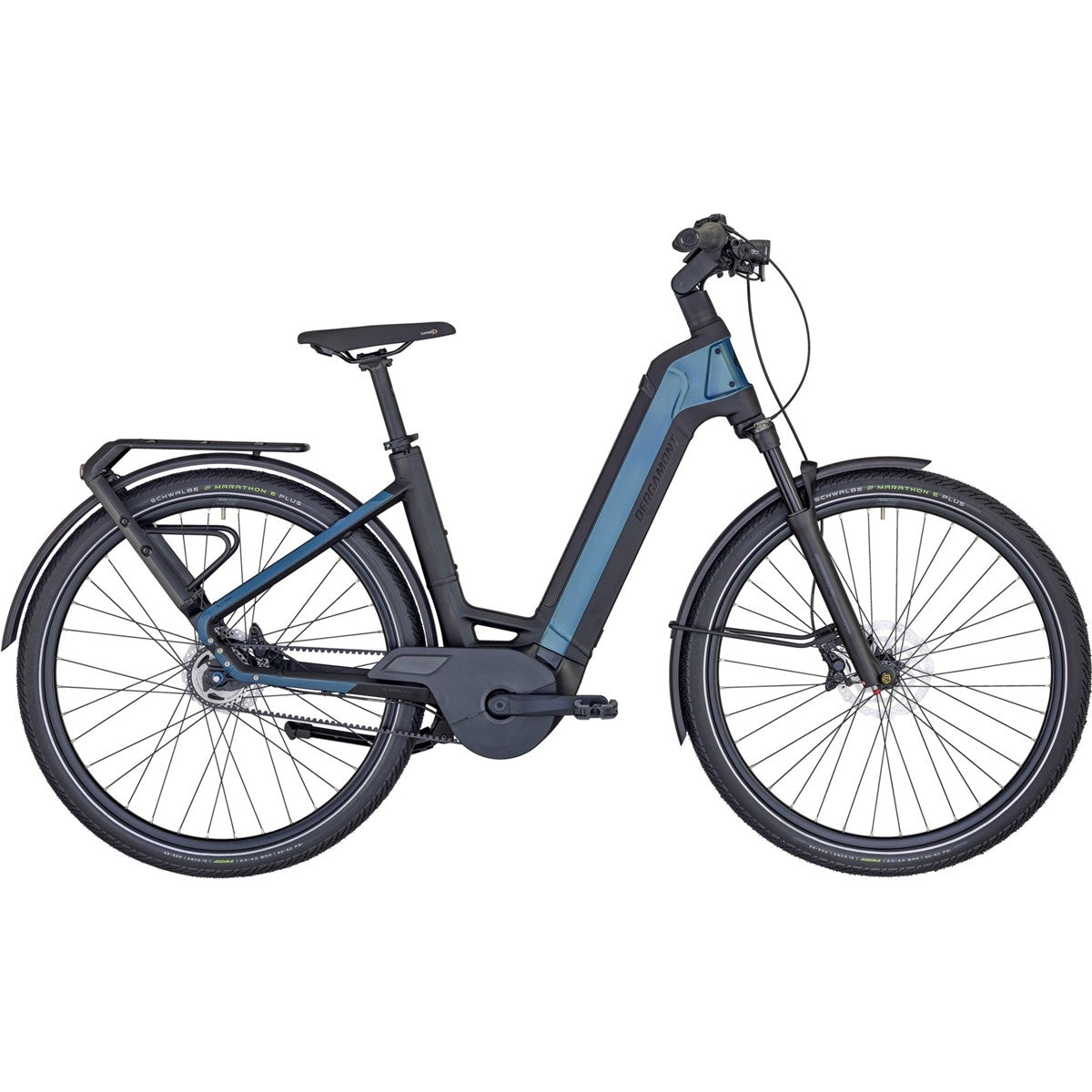 Elcykel hybrid Bergamont E-Ville Expert Shiny Sunny Blue