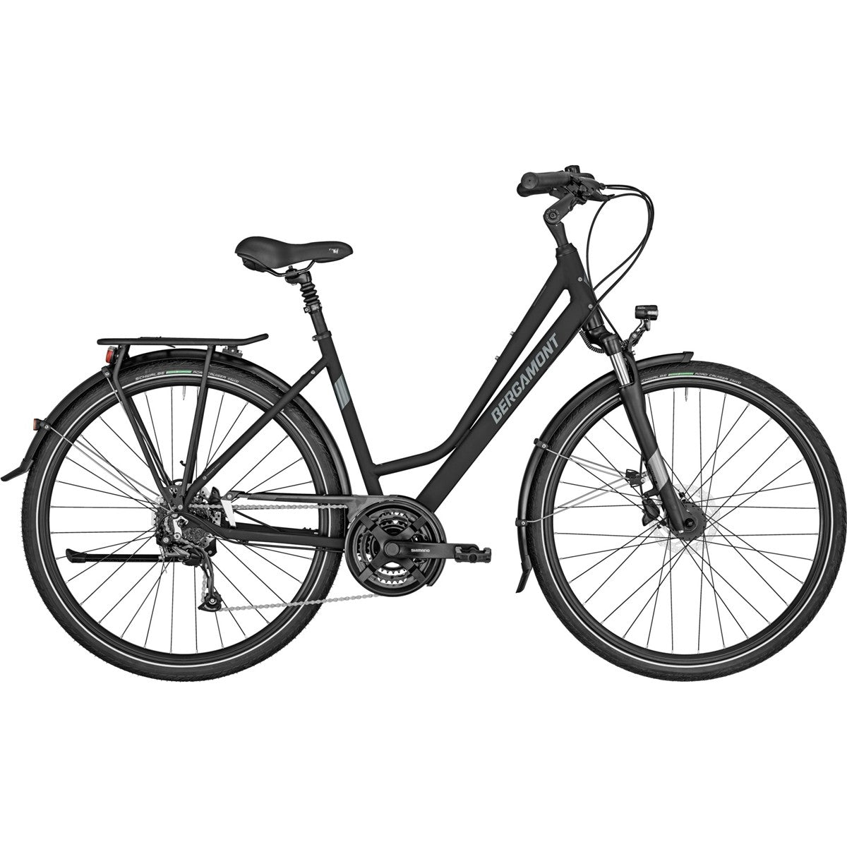Cityhybrid Bergamont Sponsor Disc Amsterdam Matt Black