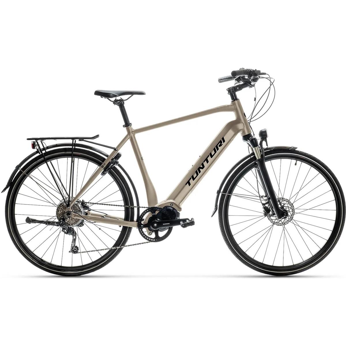 Elcykel hybrid Tunturi E-Lux SE 504Wh E6100 Khaki Black