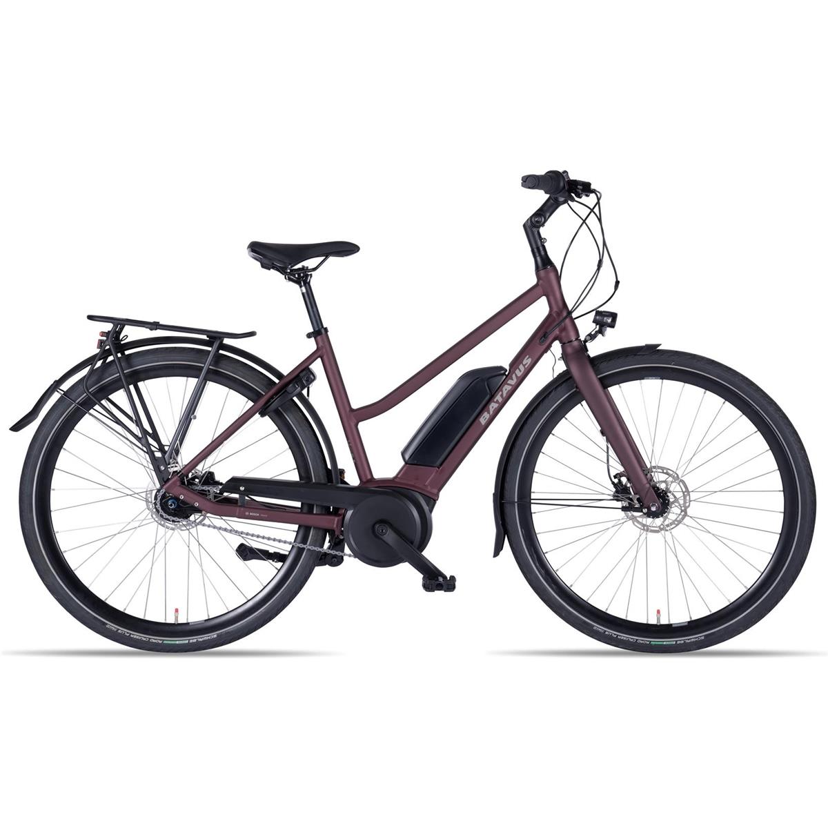 Elcykel Dam Batavus Razer Ego LTD 400Wh B AL Plus Dark Red