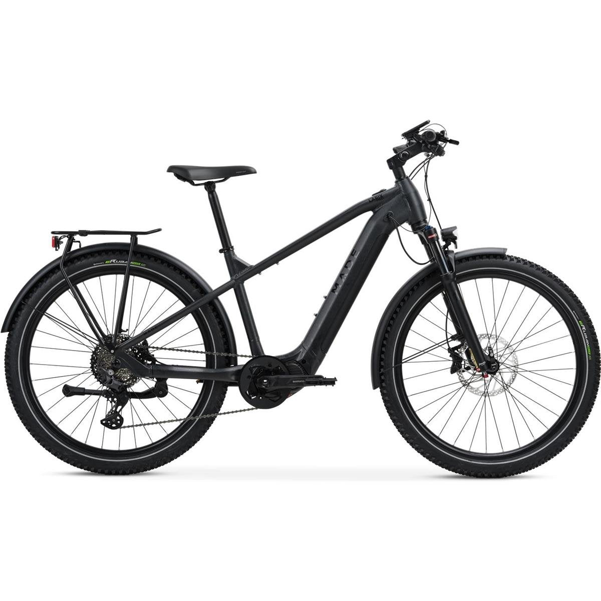 Elcykel hybrid Made Larix Elite Gent Sparking Black Matt