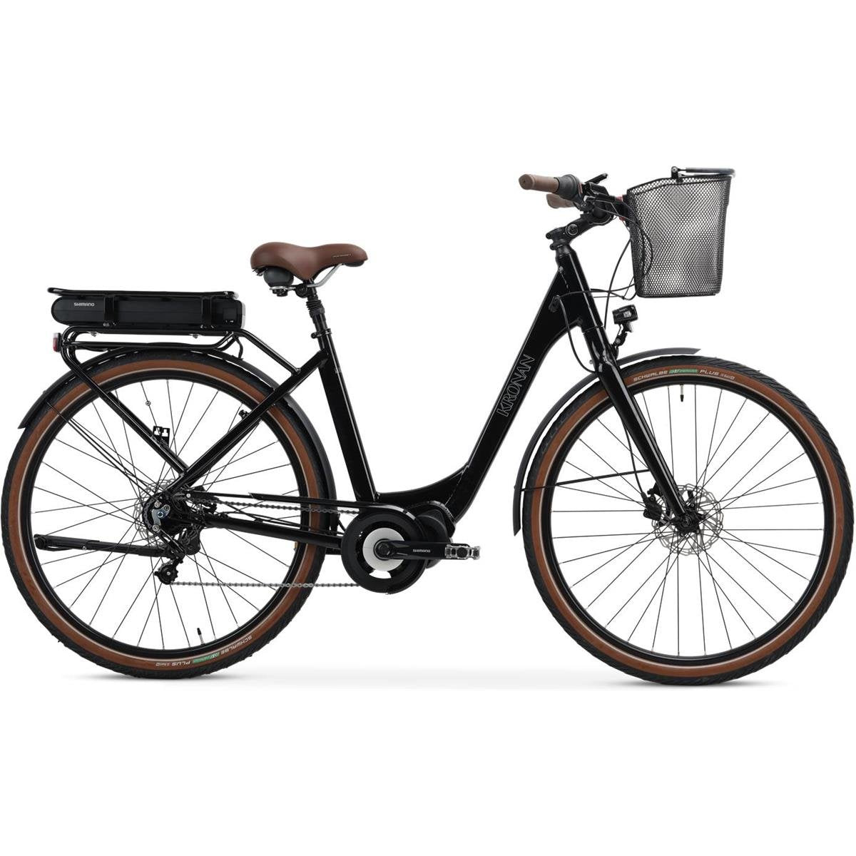 Elcykel Dam Kronan Modig Black