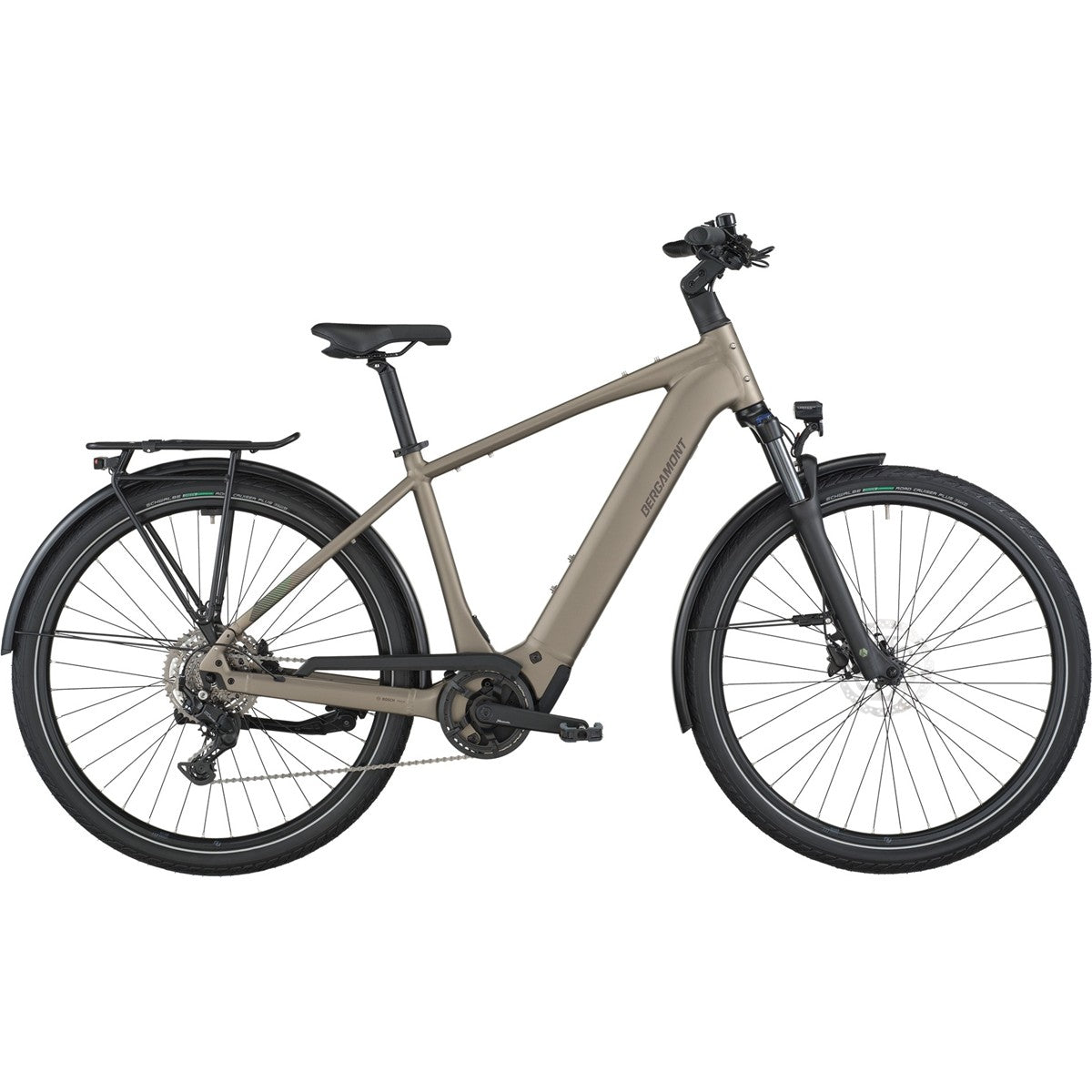 Elcykel Bergamont E-Horizon Sport 30 Warm Silver