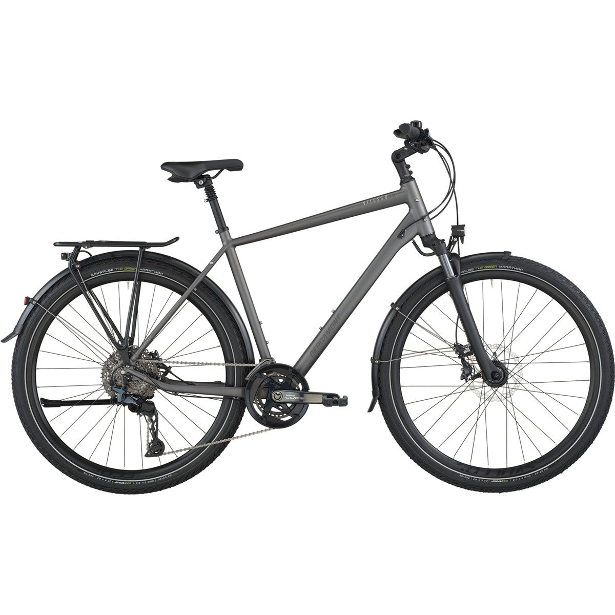 Hybridcykel Bergamont Vitess 10 Graphite Black