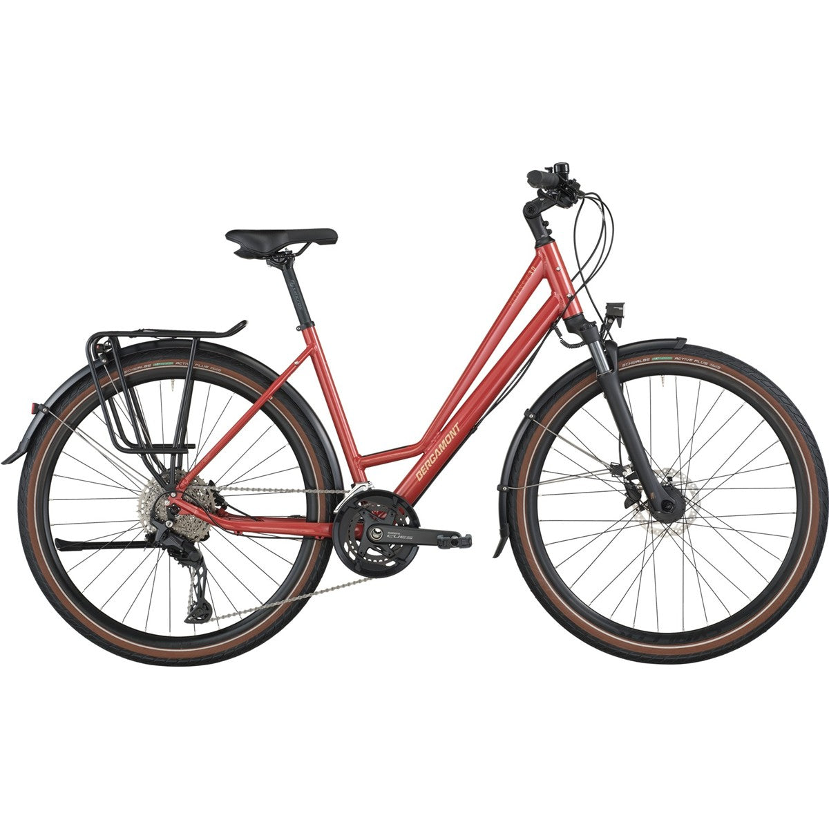 Hybridcykel Bergamont Vitess 30 Amsterdam Metallic Red