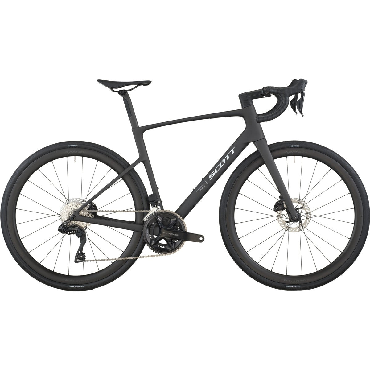 Racercykel Scott Addict 30 Carbon Black