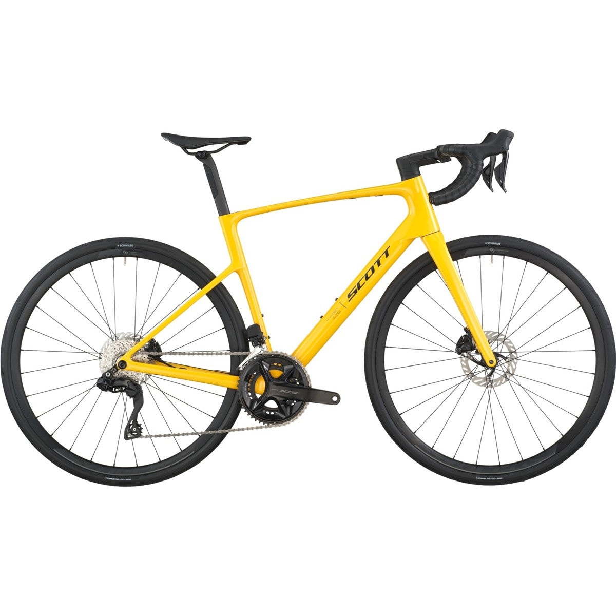 Racercykel Scott Addict 40 Vivid Yellow