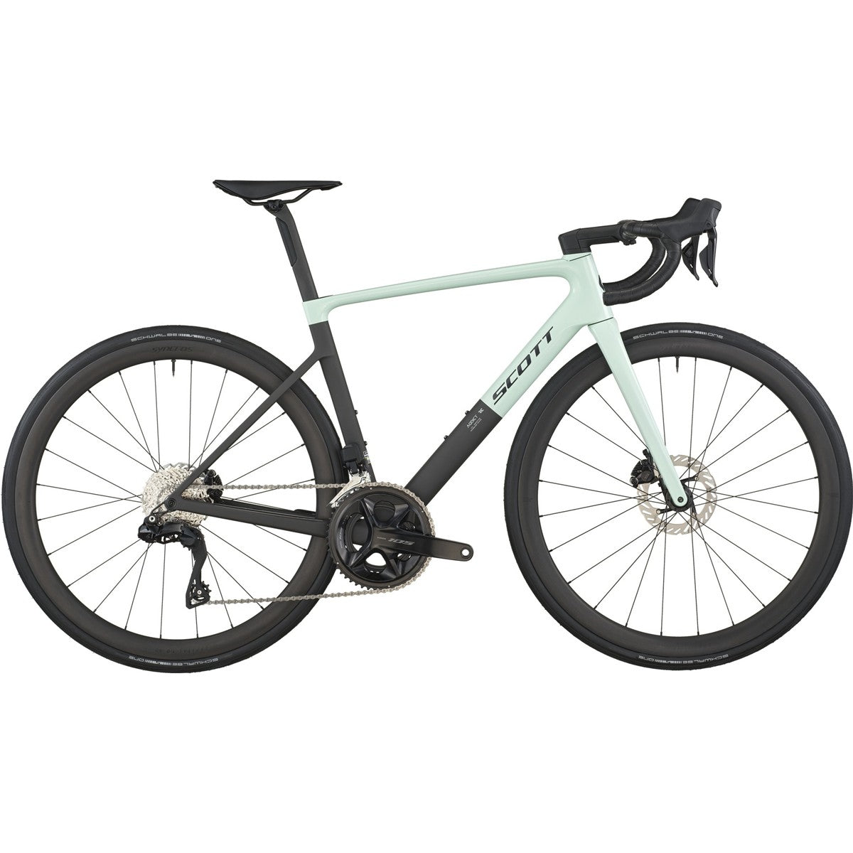Racercykel Scott Addict RC 30 Frozen Green/Carbon Black