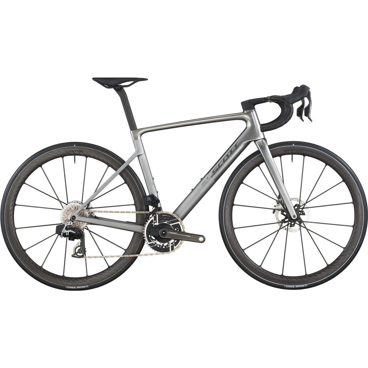 Racercykel Scott Addict RC Ultimate Chrome Silver