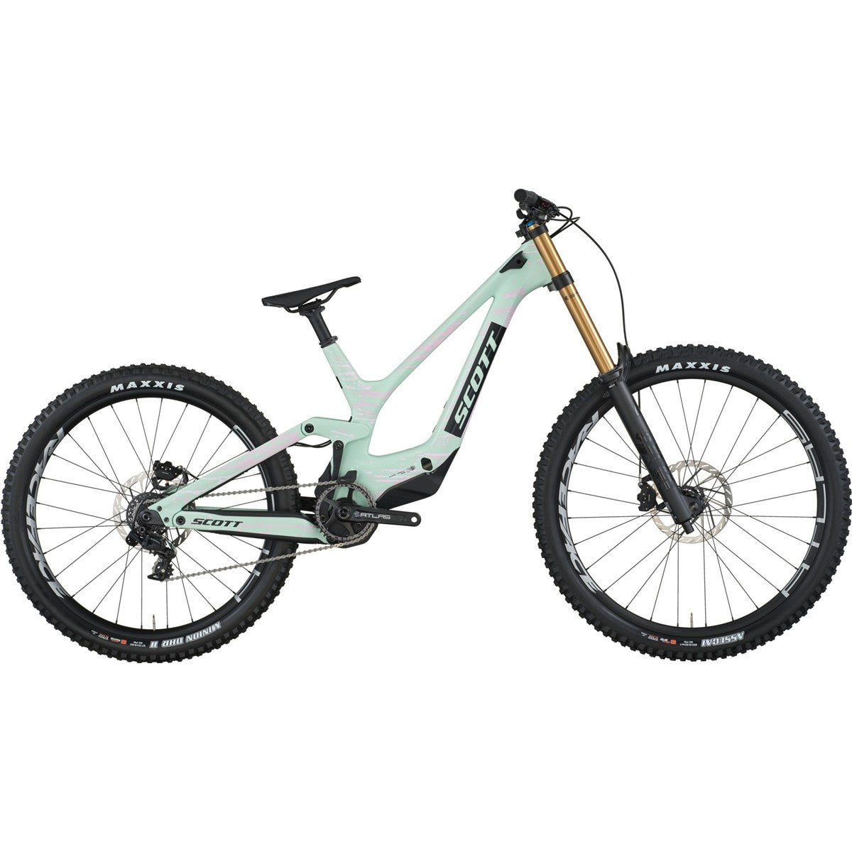 Downhillcykel Scott Gambler RC Mistyade Green