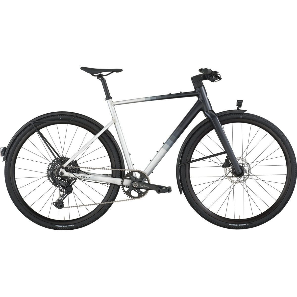 Hybridcykel Scott Metrix 20 EQ Alloy Silver/Black