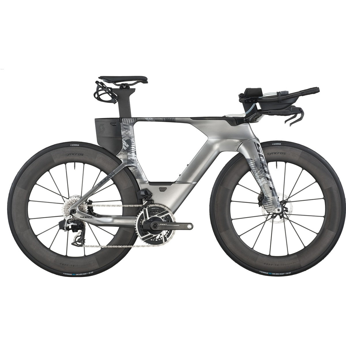 Triathloncykel Scott Plasma RC Ultimate Chrome Silver