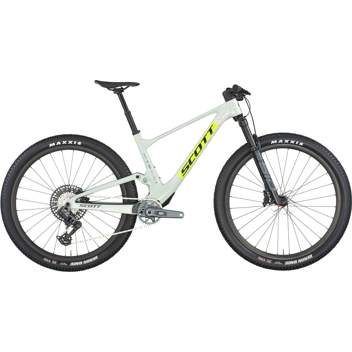 Heldämpad MTB Scott Spark RC Team Issue Beryl Green