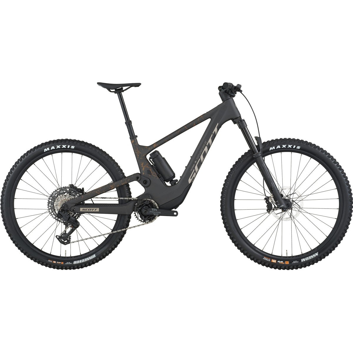 El MTB Scott Voltage 920 Carbon Black/Crackle Bronze