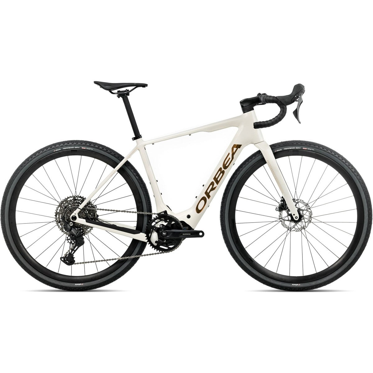 Elcykel Gravel Orbea Denna H40 420Wh Ivory White