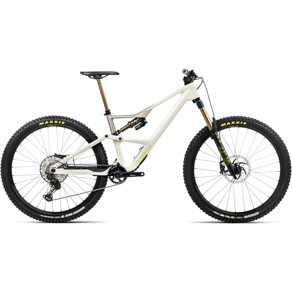 Heldämpad MTB Orbea Occam LT M10 Ivory White/Nickel