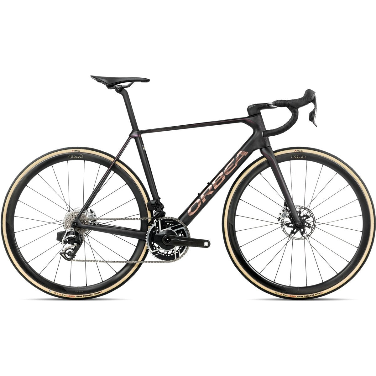 Racercykel Orbea Orca M11eLTD PWR Red AXS Diamond Carbon View/Sunset Carbon View