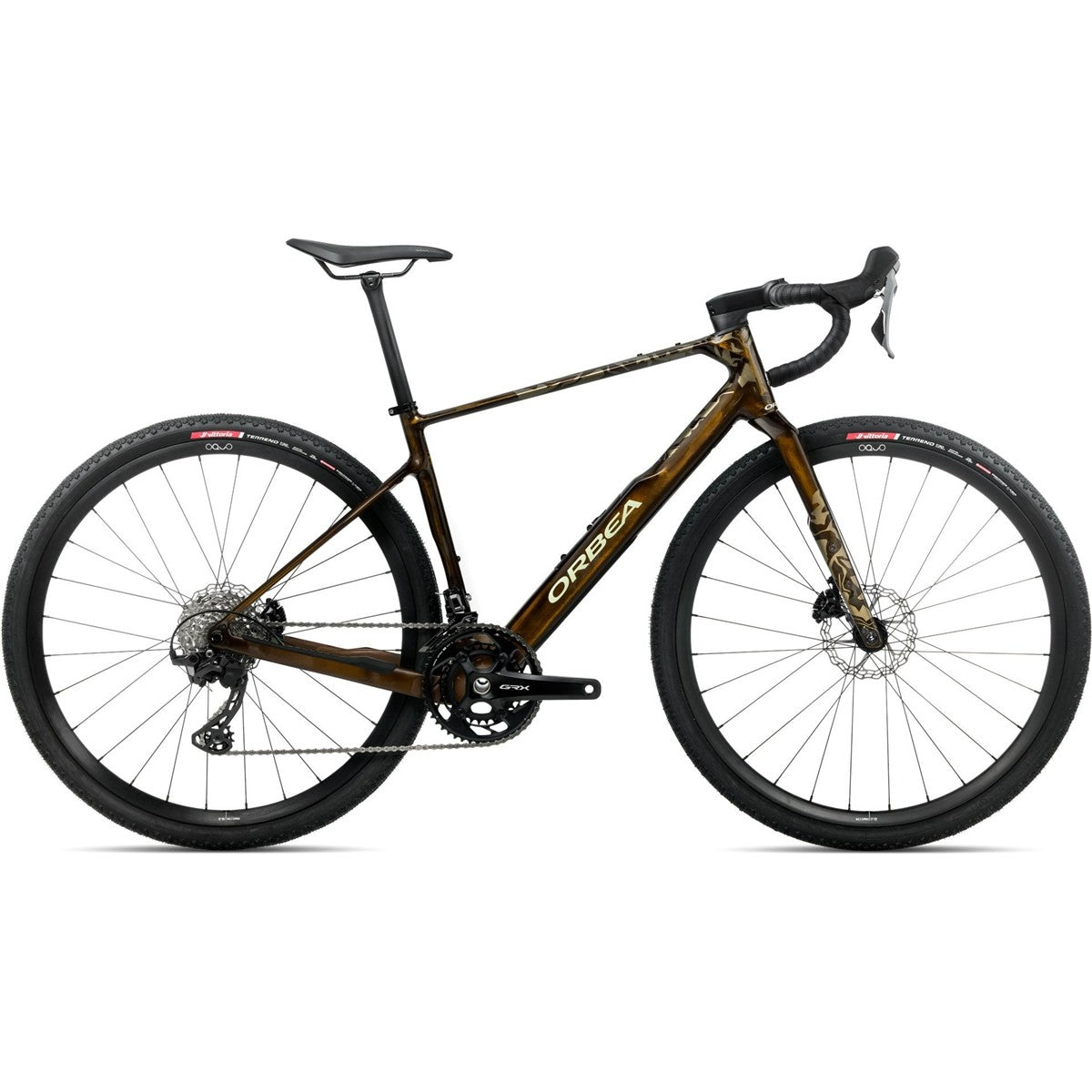 Gravelcykel Orbea Terra M20Team Caramel Carbon View