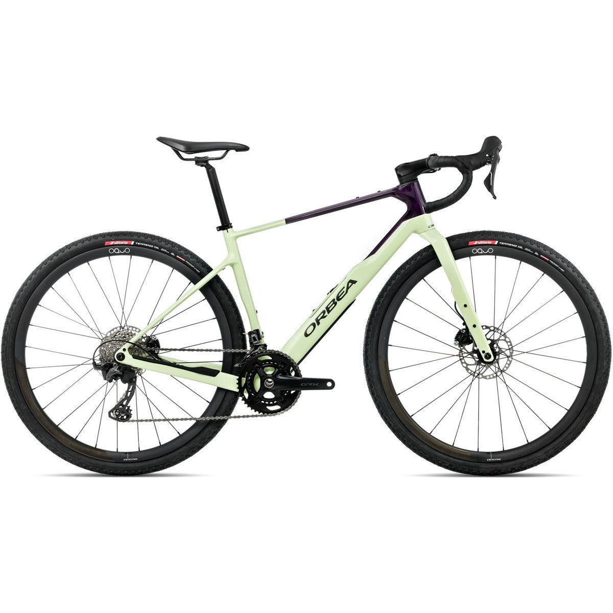 Gravelcykel Orbea Terra M35Team GRX Acid Gum/Fantasy Purple Carbon View