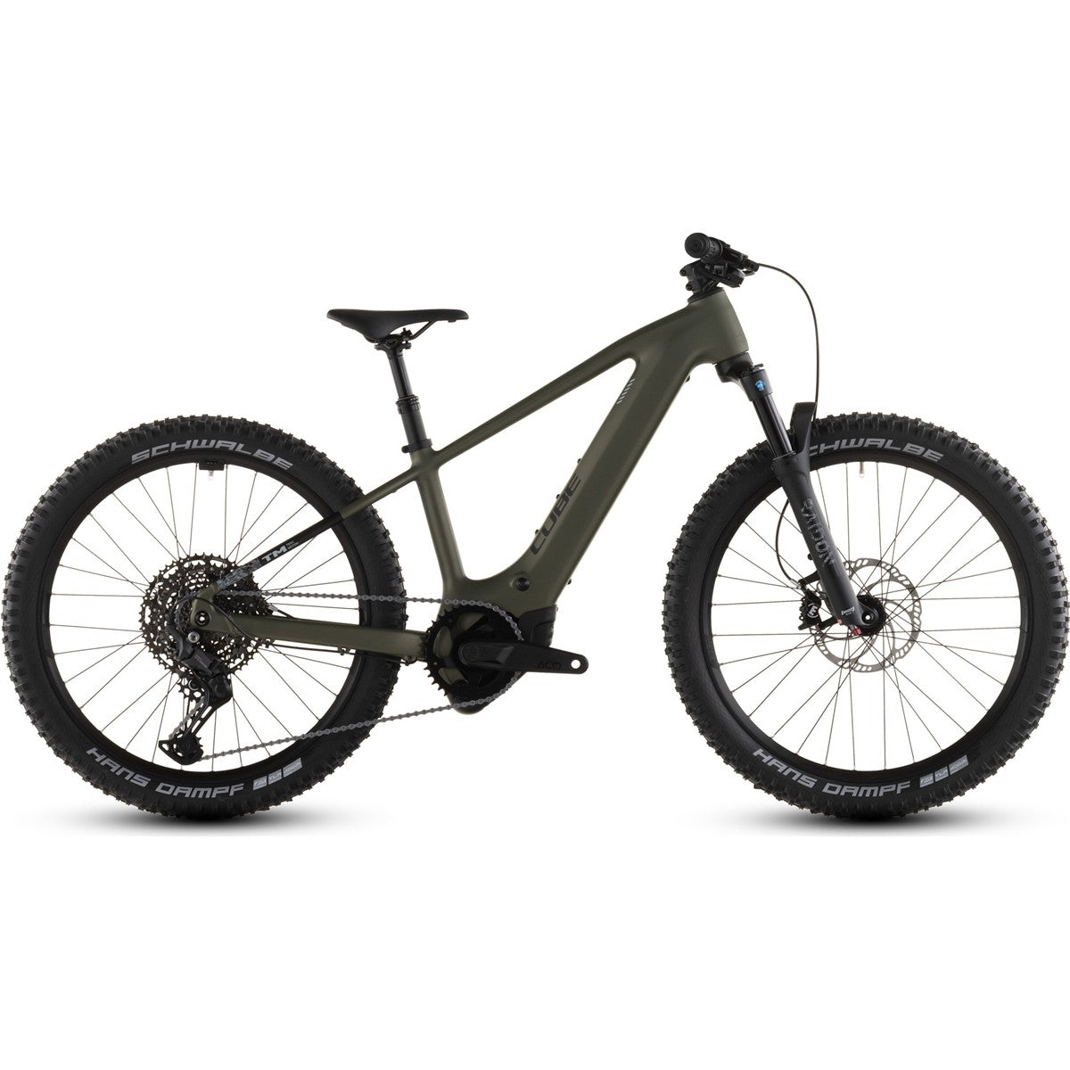 Elcykel Barn Cube Acid 240 Hybrid Rookie SLX 400X Reedgreen/Matrix 24"