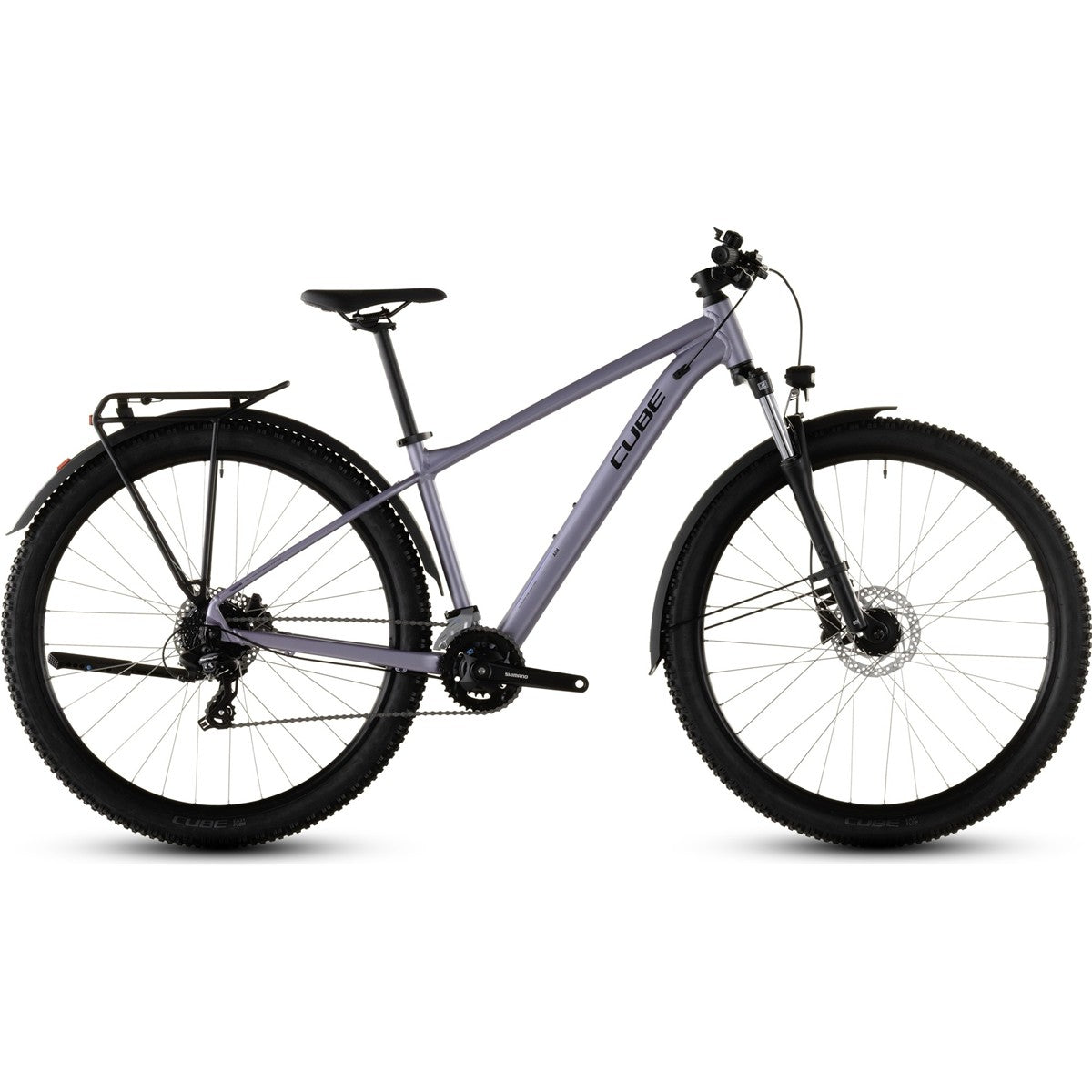 Hardtail MTB Cube Aim ONE FE Lightpurple/Chrome